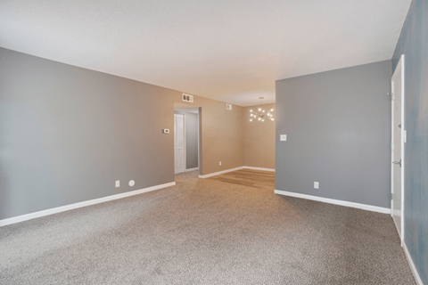 Floor plan for 2 beds, 1 bath, 745 sqft